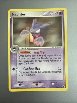 Haunter 34/112 - Non Holo - Fire Red Leaf Green - Pokemon - NM - Vintage - 2004 - Image 1