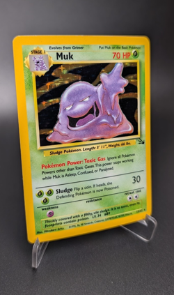 Muk - Fossil Holo Rare 13/62 - Pokemon TCG (WOTC) - LP - Image 2
