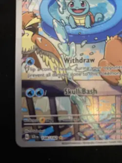 Pokemon TCG Squirtle 148/142 Stellar Crown Illustration Rare, English Edition - Image 4