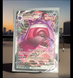 NEW Pokemon Gengar VMAX Ultra Rare Holo Single Strike Full Art 157/264 - Image 1
