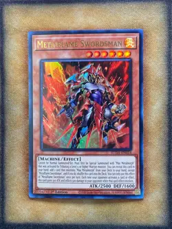 Yugioh Metalflame Swordsman SUDA-EN014 Ultra Rare 1st Ed NM - Image 1