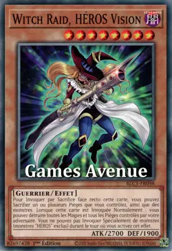 Yu-Gi-Oh ! Witch Raid, HEROS Vision BLC1-FR098 VF/COMMUNE - Image 1