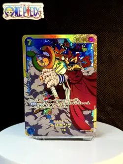 One Piece Card Game 🏴‍☠OP03-122 Sogeking SEC NM Alt Art Foil JPN US Seller - Image 1