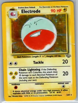 Electrode 2/64 Holo Jungle - Pokemon Card - MP - Image 1