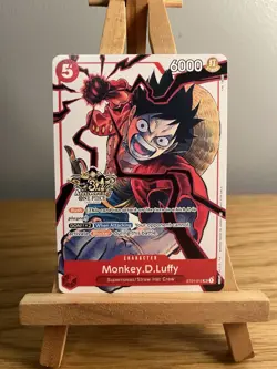 3rd Anniversary Monkey D. Luffy ST01-012 Alt Art Promo One Piece Card Game ENG - Image 1