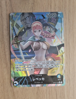 Rebecca OP04-039 (Leader) Parallel Kingdoms of Intrigue ONE PIECE Card Japan NM - Image 2