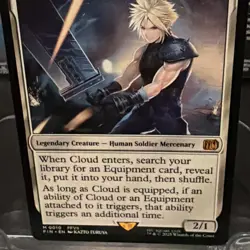 MTG Cloud, Midgar Mercenary | M 0010 | NM | Non-Holo | Final Fantasy | Magic! - Image 4