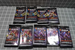 Magic MtG Adventures in the Forgotten Realms AFR Booster Packs (9) NEW! - Image 1