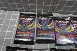 Magic MtG Adventures in the Forgotten Realms AFR Booster Packs (9) NEW! - Image 5