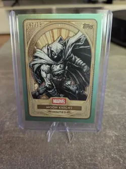 2025 Topps Marvel Mint #78 Moon Knight Gold Card /75 - Image 1