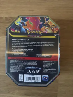 Pokemon TCG Mega Evolution Ascended Heroes Mega Charizard Y Ex Tin New Sealed… - Image 2