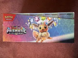 Pokemon Prismatic Evolutions 10x Booster Bundle Display Case Sealed w/ Acrylic - Image 5