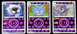 Pokemon S-Chinese CSM2bC 045 046 047 Gastly Haunter Gengar Holo Mint IN STOCK - Image 1