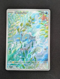 Clauncher 205/198 Illustration Rare SV01: Scarlet & Violet Base Set Pokemon - Image 1