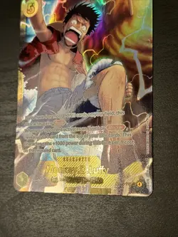 Monkey D Luffy OP15-119 SEC Foil Adventure on Kami’s Island One Piece TCG - Image 2