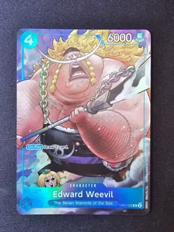 EB01-023 Edward Weevil FOIL Promo - One Piece Card Game - Seven Warlords Eng - Image 1