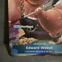 Edward Weevil (Seven Warlords of the Sea) EB01-023 One Piece Alt Art - Image 4