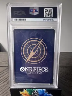 2024 One Piece EN Monkey D. Luffy 2nd Anniversary Tournament Promo #P-043 PSA 10 - Image 2