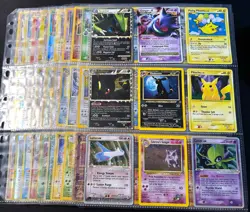 Lot of 90 ALL HOLO Vintage Pokemon Card 1st Edition Binder Collection - Image 1