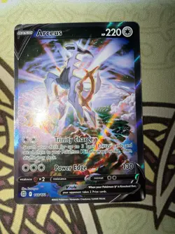 Arceus V (Alternate Full Art) 166/172 Brilliant Stars - Pokemon Card - NM - Image 3
