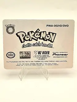 Pokemon Togepi 3D Promo Card 1998 Wiz Kids Pioneer VHS Exclusive Rare NM - Image 4
