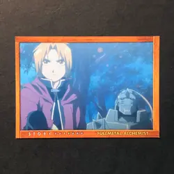 S0901 Fullmetal Alchemist Carddass Masters Card Edward Alphonse Elric Japanese - Image 1