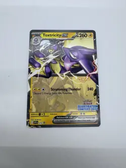 Toxtricity ex SVP 215 Pokemon 2024 Illustration Contest Promo - Free Shipping - Image 1