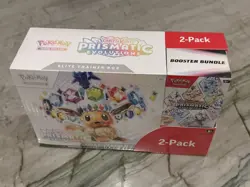 Pokemon Prismatic Evolutions Elite Trainer Box & Booster Bundle - Costco 2 Pack - Image 2