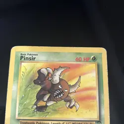 Pokemon TCG WOTC Base Set 2 Pinsir 29/130 Non Holo Rare Vintage LP * - Image 3