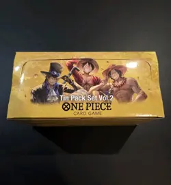 New & Sealed One Piece TCG DISPLAY 12 x Mini Tin Pack Set VOL. 2 TS-02 OP13 - Image 1