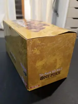 New & Sealed One Piece TCG DISPLAY 12 x Mini Tin Pack Set VOL. 2 TS-02 OP13 - Image 3