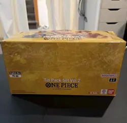 New & Sealed One Piece TCG DISPLAY 12 x Mini Tin Pack Set VOL. 2 TS-02 OP13 - Image 4