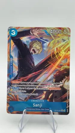 Sanji OP15-047 Rare Alt Art One Piece Card Game ENGLISH NM - Image 1