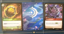 Riftbound TCG Spiritforged Nexus Night Promo Cards x 3 including Rune - Image 1