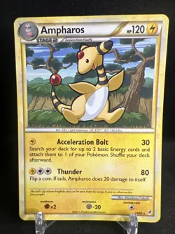 Ampharos 23/95 Non-Holo Call of Legends Pokemon Card 2011 - Image 1