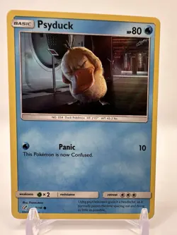 Psyduck 2019 Detective Pikachu Set 7/18 Holo Holographic Foil Pokemon Card - Image 1