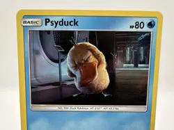 Psyduck 2019 Detective Pikachu Set 7/18 Holo Holographic Foil Pokemon Card - Image 2