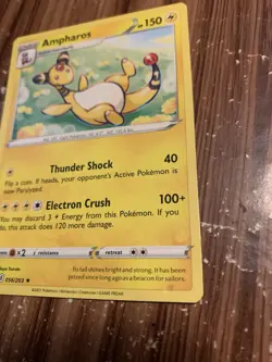 Ampharos 56/203 NON HOLO Rare Pokemon TCG Evolving Skies Card - Image 3