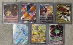 Pokemon TCG Lot Of 7 Full Art Rare Cards NM 🔥 investment resell 🔥 - Image 1