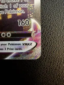 Pokemon TCG Umbreon VMAX Holo Secret Rare Card Evolving Skies 215/203 - Image 5