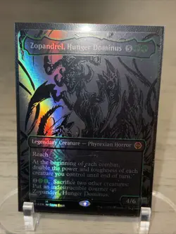 MTG: Zopandrel, Hunger Dominus (Showcase) (Mana Foil): Phyrexia: All Will - Image 1