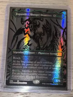 MTG: Zopandrel, Hunger Dominus (Showcase) (Mana Foil): Phyrexia: All Will - Image 3