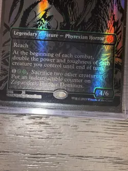 MTG: Zopandrel, Hunger Dominus (Showcase) (Mana Foil): Phyrexia: All Will - Image 5