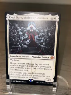 Elesh Norn, Mother of Machines Phyrexia: All Will Be One Regular NM - Image 1