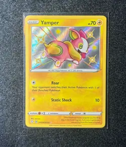 Yamper SV039/SV122 Rare Shiny Shining Fates Shiny Vault Pokemon Near Mint - Image 1