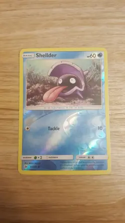 Pokemon Sun And Moon Shellder 33/149 Reverse Holo NM - Image 1