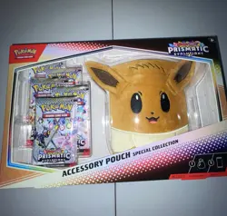 Pokemon Prismatic Evolutions Accessory Pouch Special Collection Sealed LOT OF 2 - Image 3