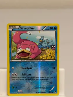 Slowpoke 19 LIGHTLY PLAYED BREAKpoint 122 Pokemon Reverse Holo - Image 2