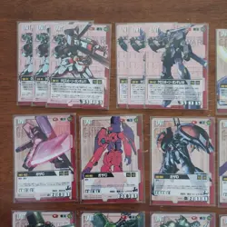 Gundam War Red Unit Gundam Guzah Giladoga 23 Cards Trading Card - Image 2