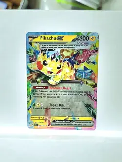 Pikachu ex 057/191 Double Rare Pokemon Surging Sparks 2024 - Image 3
